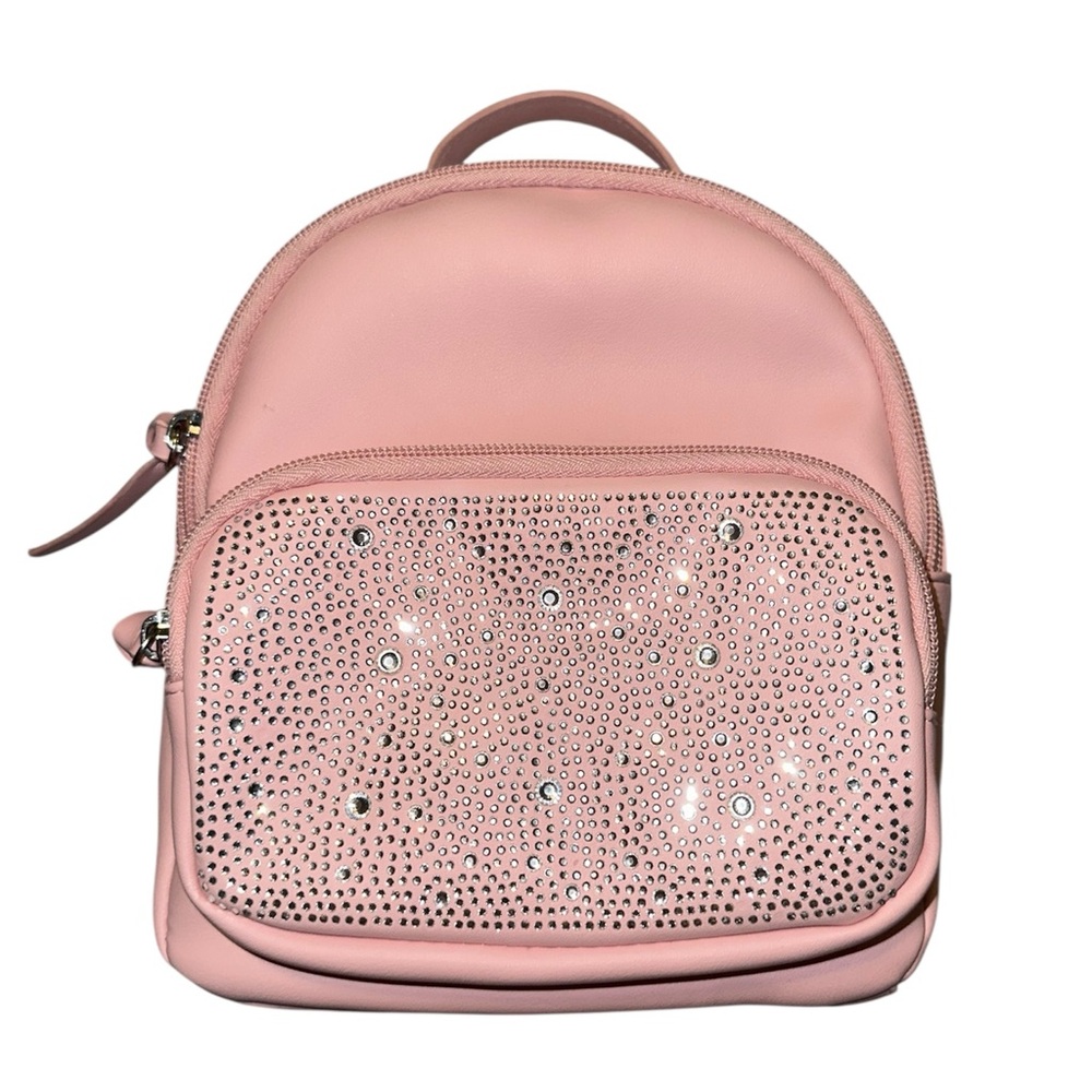 Art Class Pink Rhinestone Mini Kids Backpack